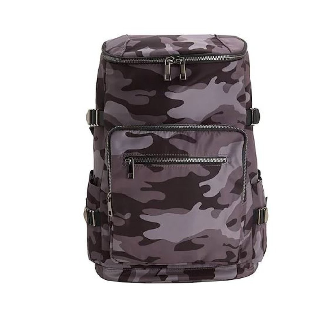 NWT 8 by Yoox RECYCLED POLYESTER CAMO BACKPACK